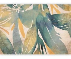 Artgeist Fototapetas - Watercolour Tropics