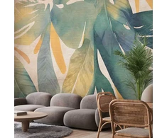 Artgeist Fototapetas - Watercolour Tropics