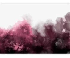 Artgeist Fototapetas - Watercolour Variation - Raudona