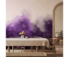 Artgeist Fototapetas - Watercolour Variation - Violet