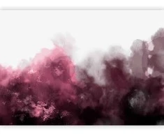 Artgeist Fototapetas - Watercolour Variation - Raudona