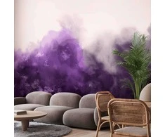 Artgeist Fototapetas - Watercolour Variation - Violet