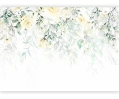 Artgeist Fototapetas - Waterfall of Roses - Second Variant