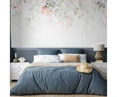 Artgeist Fototapetas - Waterfall of Roses - First Variant