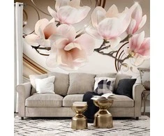 Artgeist Fototapetas - Waves of Magnolia