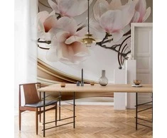 Artgeist Fototapetas - Waves of Magnolia