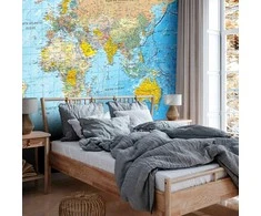 Artgeist Fototapetas - World Classic Map
