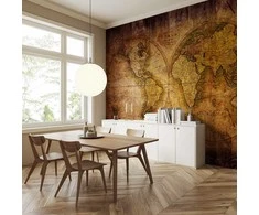 Artgeist Fototapetas - World on old map