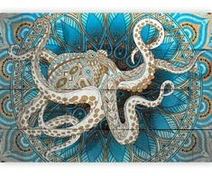 Artgeist Fototapetas - Zen Octopus