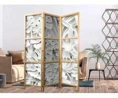 Artgeist Japoniška kambario pertvara - Alabaster Garden I