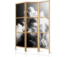 Artgeist Japoniška kambario pertvara - Clouds Like from Dreams: Let the Sun Illuminate Your Day – A Visual Feast.