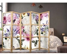Artgeist Japoniška kambario pertvara - Floral Glade II