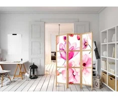 Artgeist Japoniška kambario pertvara - Floral Bliss I