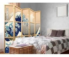 Artgeist Japoniška kambario pertvara - Great Wave in Kanagawa II