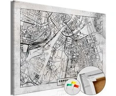 Artgeist Kamštinis paveikslas - Copenhagen Plan