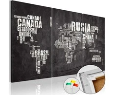 Artgeist Kamštinis paveikslas - El Mundo