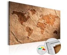Artgeist Kamštinis paveikslas - Paper Map