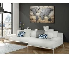 Artgeist Kamštinis paveikslas - Sidabrinis World