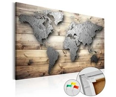 Artgeist Kamštinis paveikslas - Sidabrinis World
