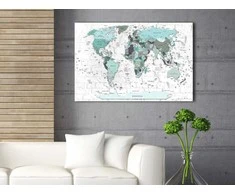 Artgeist Kamštinis paveikslas - Sky-mėlynas Border