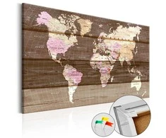 Artgeist Kamštinis paveikslas - Wooden World