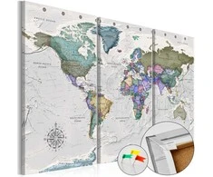 Artgeist Kamštinis paveikslas - World Destinations (3 Parts)