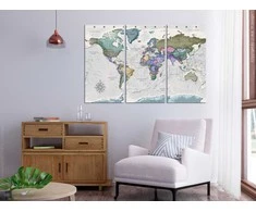 Artgeist Kamštinis paveikslas - World Destinations (3 Parts)