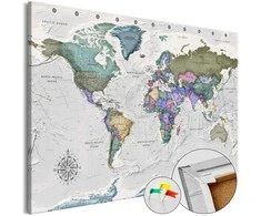 Artgeist Kamštinis paveikslas - World Destinations (1 Part) Wide