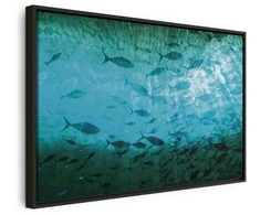 Artgeist Paveikslas - A shoal of dark fish