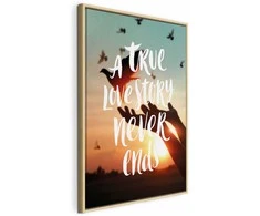 Artgeist Paveikslas - A True Love Story Never Ends (1 Part) Vertical
