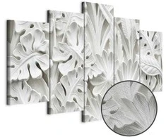 Artgeist Paveikslas - Alabaster Garden (5 Parts) Wide