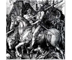 Artgeist Paveikslas - Albrecht Dürer – Knight, Death and the Devil
