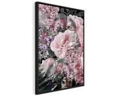 Artgeist Paveikslas - Among Flowers (1-part) - Blooming Plants in Nature's Colors