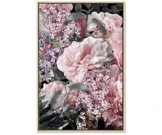 Artgeist Paveikslas - Among Flowers (1-part) - Blooming Plants in Nature's Colors