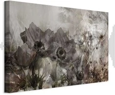 Artgeist Paveikslas - Anemones in Sepia (1 Part) Wide