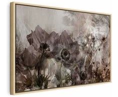 Artgeist Paveikslas - Anemones in Sepia (1 Part) Wide
