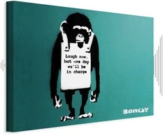 Artgeist Paveikslas - Angry Monkey (1 Part) Vertical