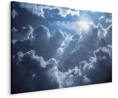 Artgeist Paveikslas - Animated Scenery: The Sun Battling with Clouds