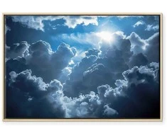 Artgeist Paveikslas - Animated Scenery: The Sun Battling with Clouds