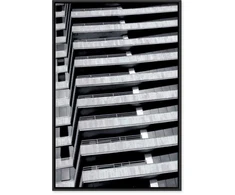 Artgeist Paveikslas - Architectural Raster (1 Part) Vertical