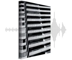 Artgeist Paveikslas - Architectural Raster (1 Part) Vertical