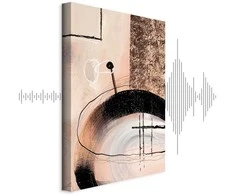 Artgeist Paveikslas - Art of Shapes (1-part) - Hand-Painted Abstract Artwork