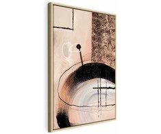 Artgeist Paveikslas - Art of Shapes (1-part) - Hand-Painted Abstract Artwork