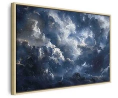 Artgeist Paveikslas - Astronomical Wonders: Clouds and Stars in Harmonious Combination