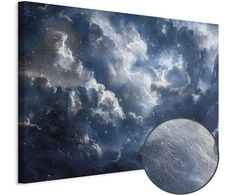 Artgeist Paveikslas - Astronomical Wonders: Clouds and Stars in Harmonious Combination