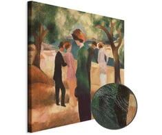 Artgeist Paveikslas - August Macke – Lady in Žalias Jacket