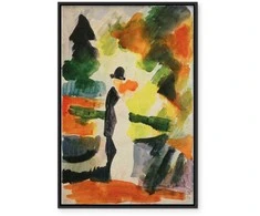 Artgeist Paveikslas - August Macke – Paar im Park