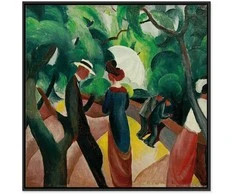 Artgeist Paveikslas - August Macke – Promenade