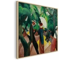 Artgeist Paveikslas - August Macke – Promenade