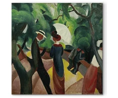 Artgeist Paveikslas - August Macke – Promenade